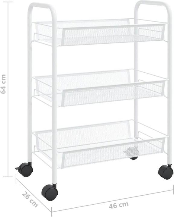 Image du produit vidaXL Küchenwagen