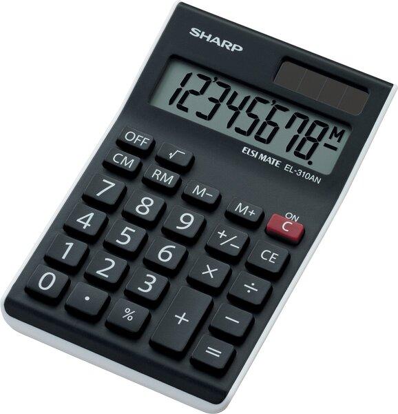 Produktbild Sharp Kalkulatorius SH-EL310ANWH (Batterien, Solarzellen)