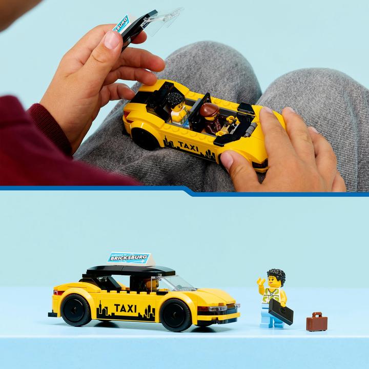 Produktbild LEGO Gelbes Taxi (60487, LEGO City)