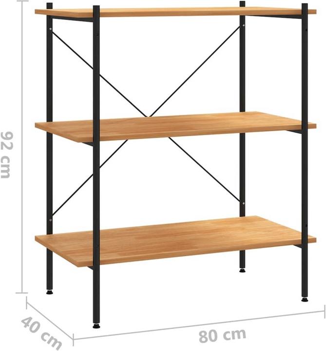 Actual product image vidaXL Berranar (80 x 40 x 92 cm)