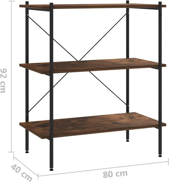 Actual product image vidaXL Berranar (40 x 40 x 92 cm)