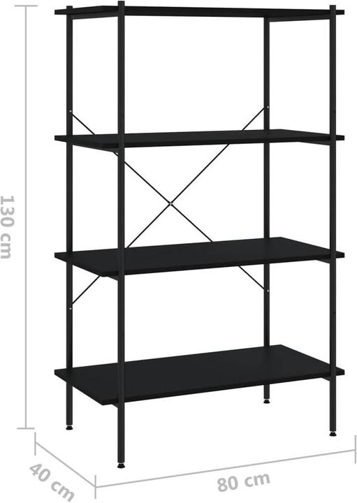 Actual product image vidaXL Berranar (40 x 40 x 130 cm)