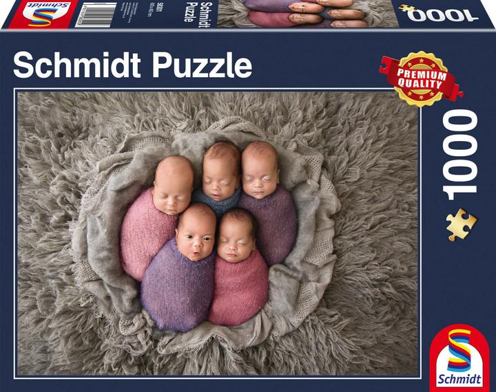Produktbild Schmidt Spiele Fünf auf einen Streich (1000 Teile)