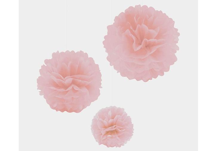 Actual product image I Am Creative Pompom set incl. string (3 pcs.)