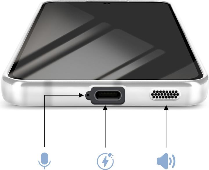 Produktbild Avizar MagSafe Hülle Galaxy S25 FE weich chrom (Samsung Galaxy S25 FE)