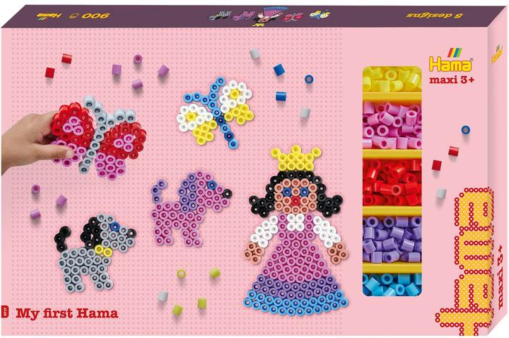 Actual product image Hama - Maxi Giant Gift Box with 900 Beads and 3 Pegboards - (388717)