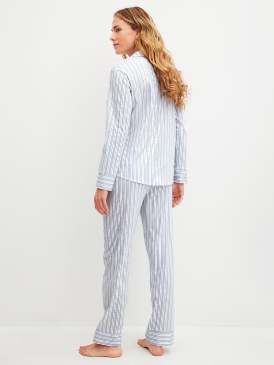 Produktbild Calida Striped Dreams Pyjama mit Knöpfen (M)
