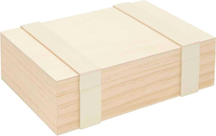 Actual product image Rico Design Wooden box / storage box with 6 compartments