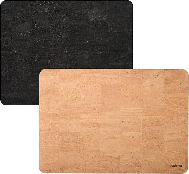 Image du produit Kolma Sous-main liège naturel 66x45 noir (66 x 45 cm)