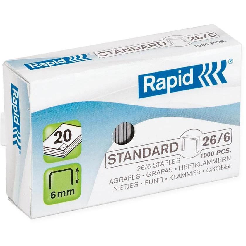 30x Rapid, Büroklammer, Standard (1000 x)