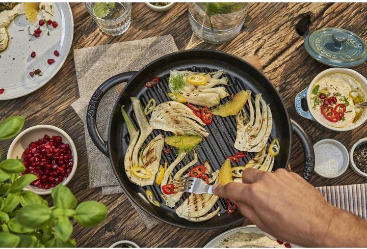 Actual product image Staub Grill pan (Grill pan, Cast iron, 26 x 3.50 cm)