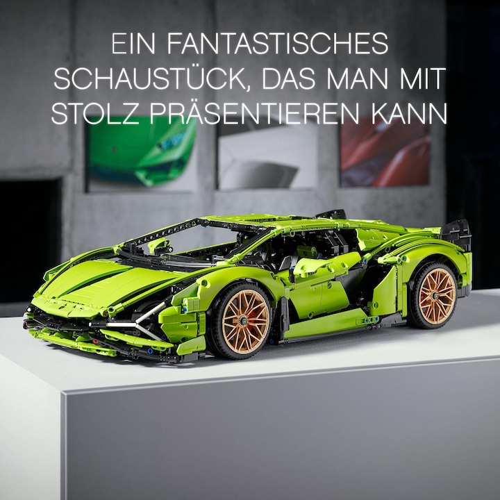 Actual product image LEGO Lamborghini Sián FKP 37 (42115, LEGO Technic, LEGO Rare Sets)
