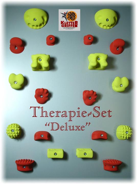 Actual product image KS Klettergriffe Therapy Climbing Handle Set Deluxe (Colored)