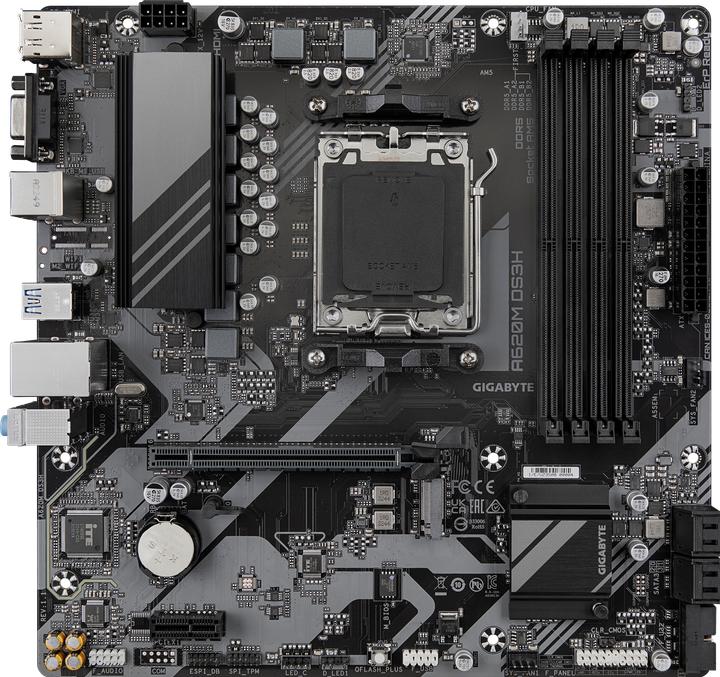 Produktbild Gigabyte A620M DS3H (AM5, AMD A620, mATX)