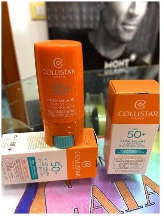 Actual product image Collistar Sun Sun Protection Factor 50 (Sun cream face, Sun stick, SPF 50, 9 ml)