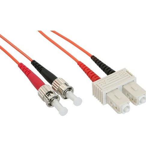 InLine LWL Duplex Kabel (CAT6, 1 m), Netzwerkkabel