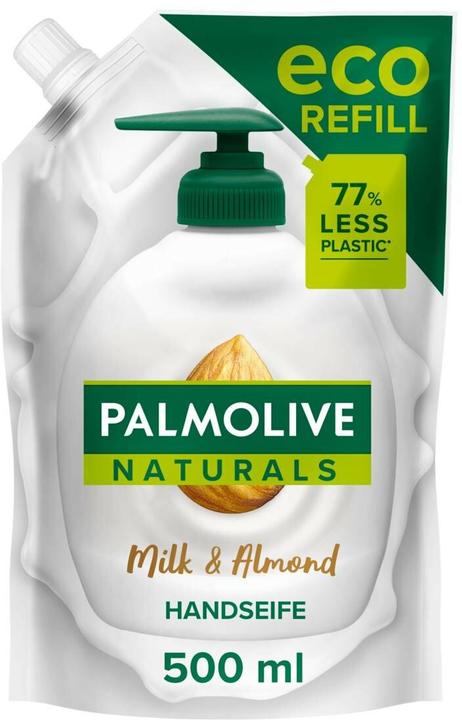 Actual product image Palmolive Naturals Milk & Almond (Liquid soap, 500 ml)
