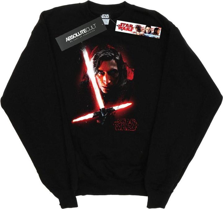 Produktbild Star Wars The Last Jedi Kylo Ren Brushed Sweatshirt Mädchen (140, 146)