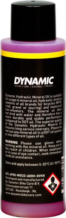 Image du produit Dynamic Bike Care Hydraulic Mineral Oil (100 ml)