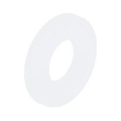 RS PRO, Dadi + Rondelle, Rondelle per viti M10 lisce, 2,5 mm x 10,5 x 22, nylon (M10)