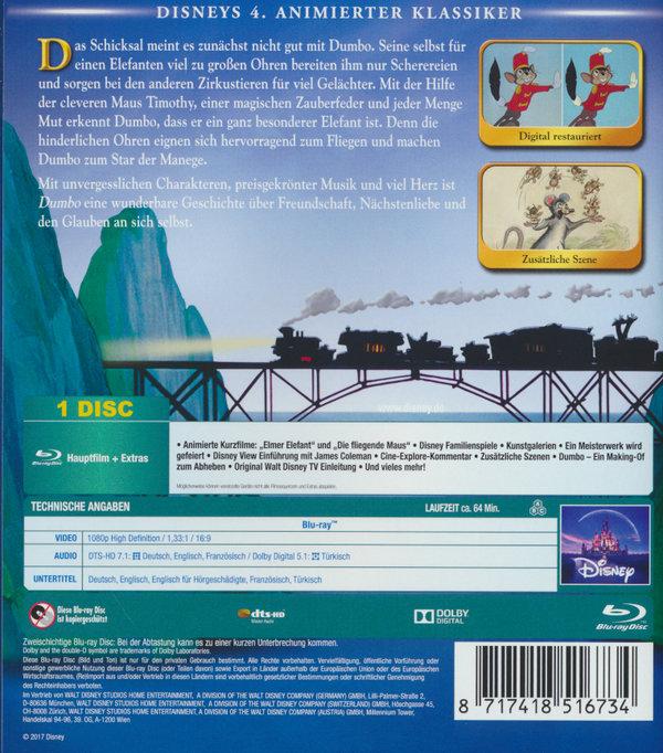 Produktbild Disney Interactive Studios Dumbo (Blu-ray, 1941, Deutsch)
