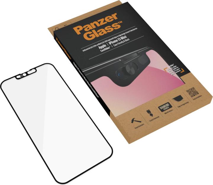Actual product image PanzerGlass Screen protector CF Cam Slider AB (1 pcs., Apple iPhone 13 mini)