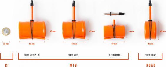 Produktbild Tubolito Tubo CX/Gravel All (Presta (SV), 28", 60 mm)