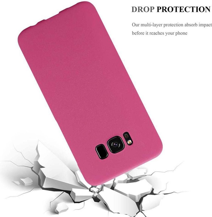 Image du produit Cadorabo Couverture rigide Frosty Cover (Samsung Galaxy S8+)