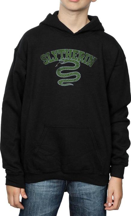 Immagine prodotto Slytherin Sport Emblem Felpa con Cappuccio Ragazzi (140, 146)