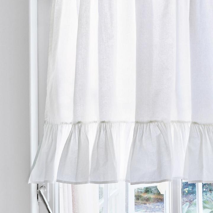 Immagine prodotto Loberon Tenda in vetro bianco Tomé (70 x 45 cm)