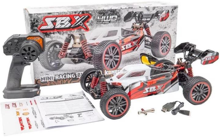 Produktbild Funtek Buggy SBX XL 1:12 Rot (RTR Ready-to-Run)