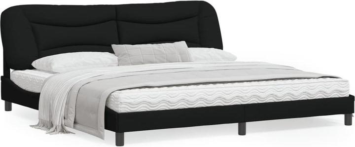 Actual product image vidaXL Bed frame with LED fabric (200 x 200 cm)