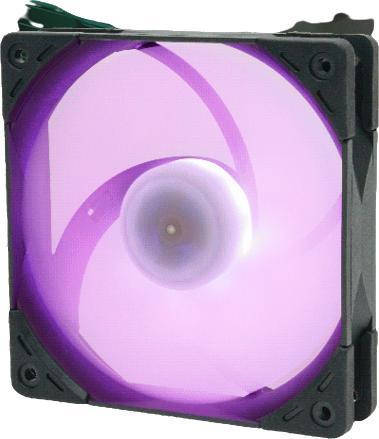 Scythe Ventilateur Kaze Flex 120 ARGB PWM, 300-1800 tr/min (120 mm, 1 x)