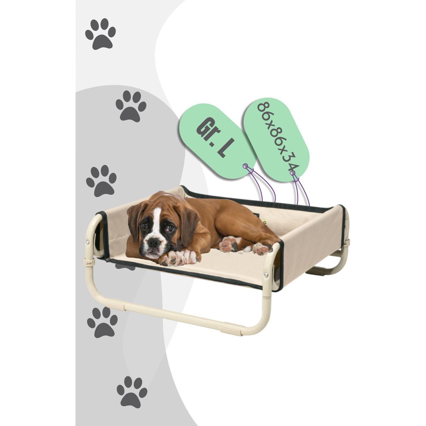 Thumbnail - Maelson Hundebett Soft Bed 86 beige (SB 7186) (Hund), Hundebett + Katzenbett