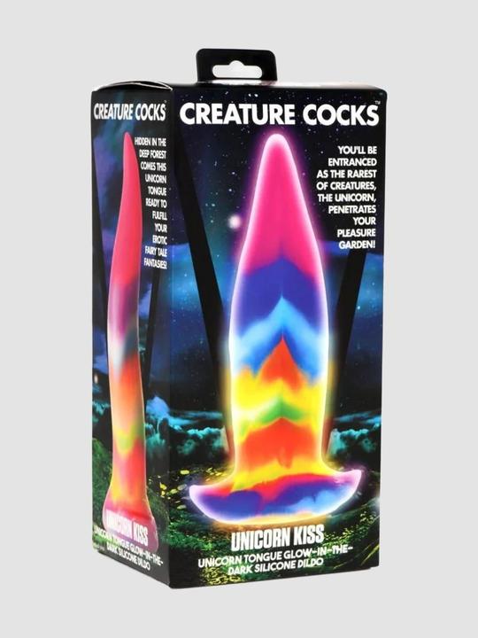 Image du produit Creature Cocks Glowinthedark Unicorn Tongue Dildo