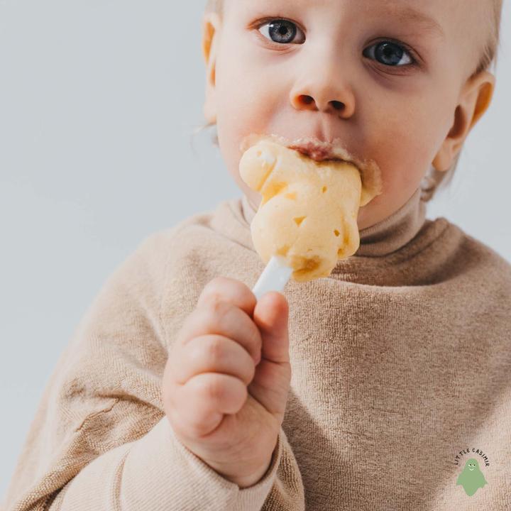 Produktbild Little Casimir Lätzchen mit Ärmeln – wasserdicht, saugfähig & verstellbar, für Babys 6M-4J (6 Monate)