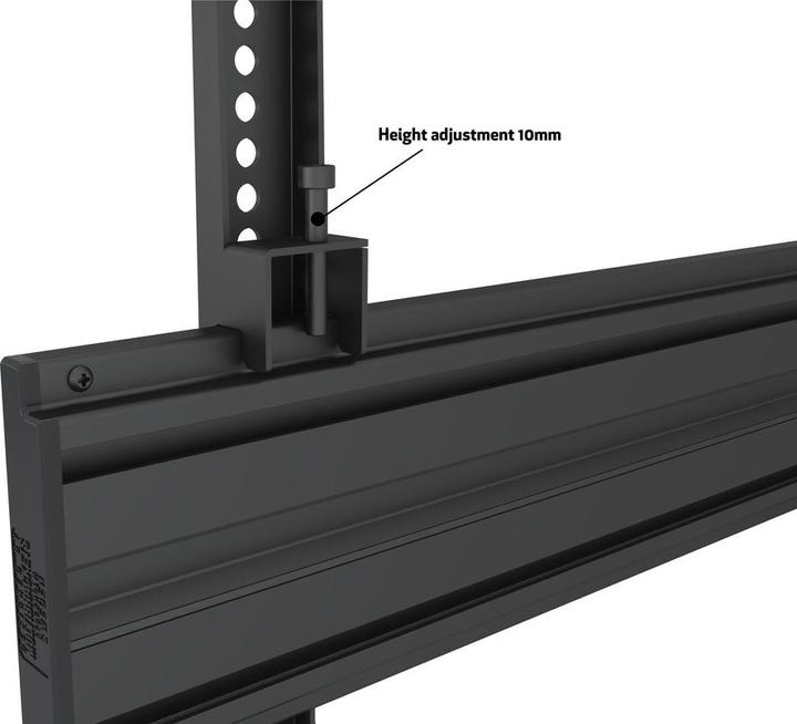 Actual product image Multibrackets Wall mount, 40"-100", VESA 100x100-400x600 (Wall, 100", 80 kg)