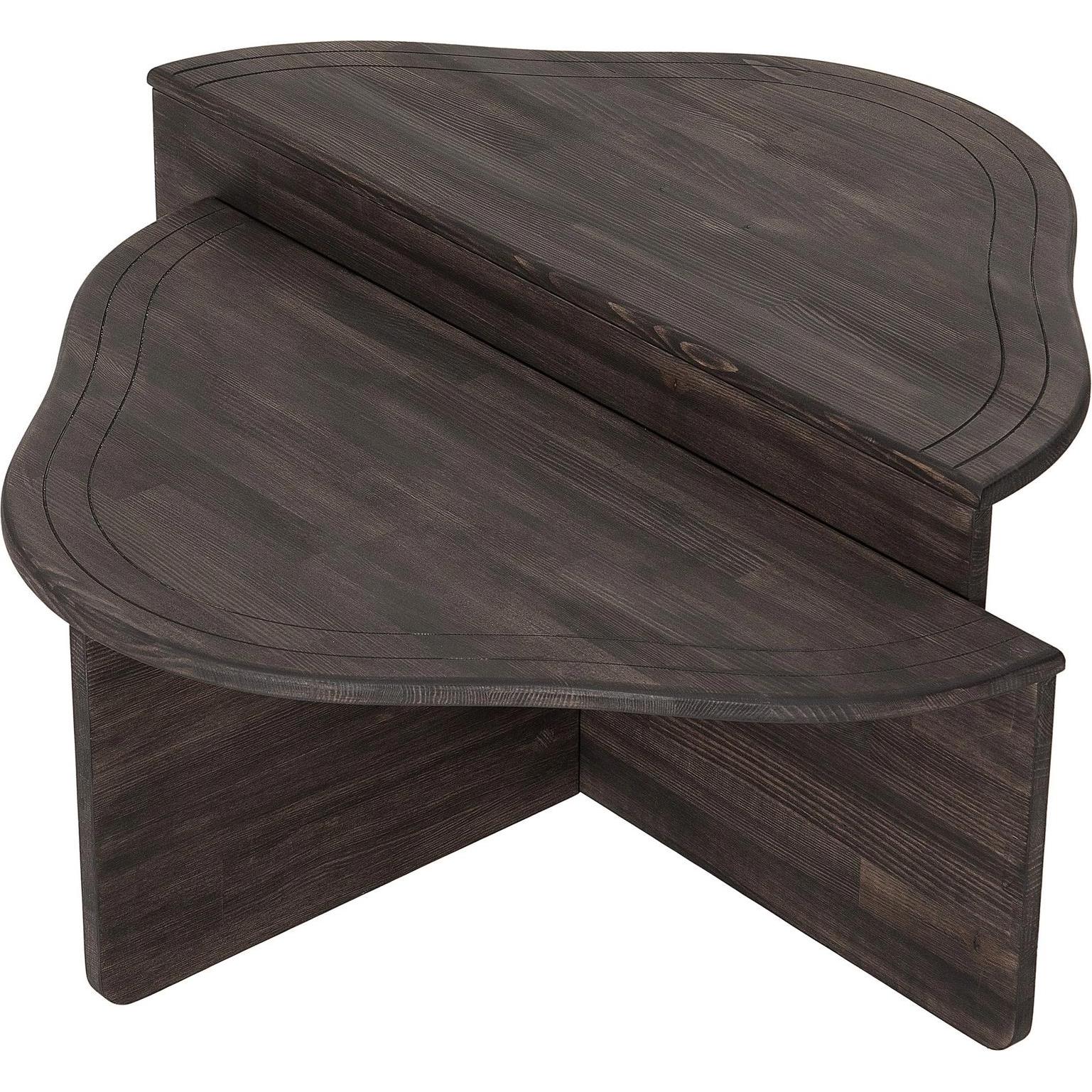 Skye Decor, Couchtisch + Beistelltisch, Margaret (90 x 90 x 40 cm)