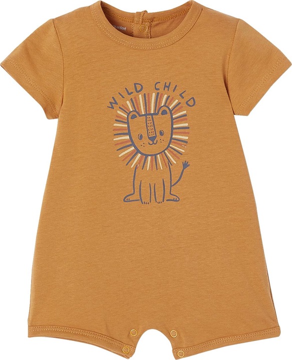 Image du produit Vertbaudet Bio-Kollektion: Baby Kurzoverall BASIC (62)