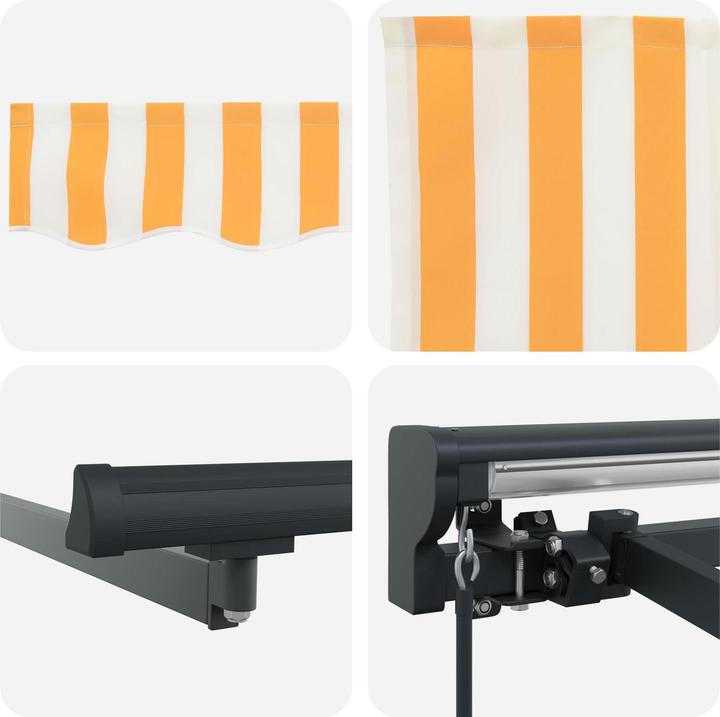 Actual product image vidaXL Einziehbare Markise (2.50 m)