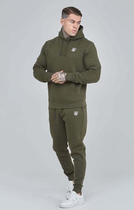Immagine prodotto Siksilk Felpa con cappuccio Khaki Essential Overhead (XL)