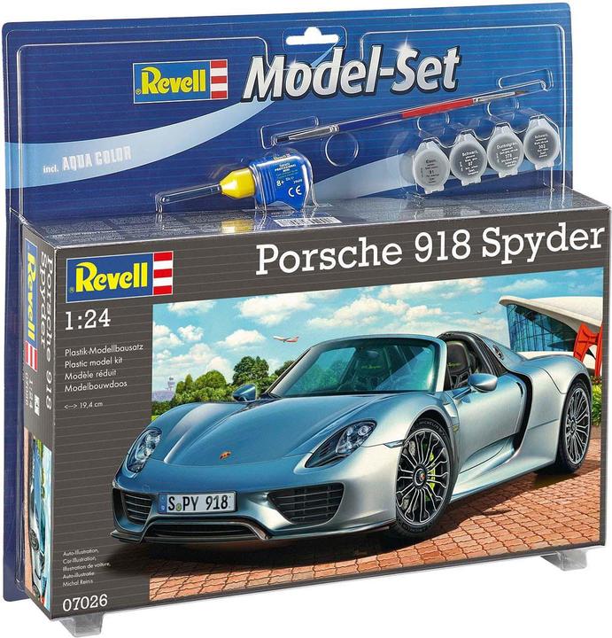 Actual product image Revell MS Porsche 918 Spyder