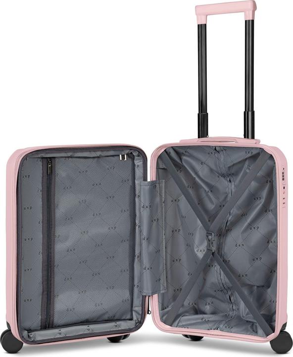 Actual product image D&N South Dakota 4 Rollen Kabinentrolley S 56 cm mit Dehnfalte (40 l)