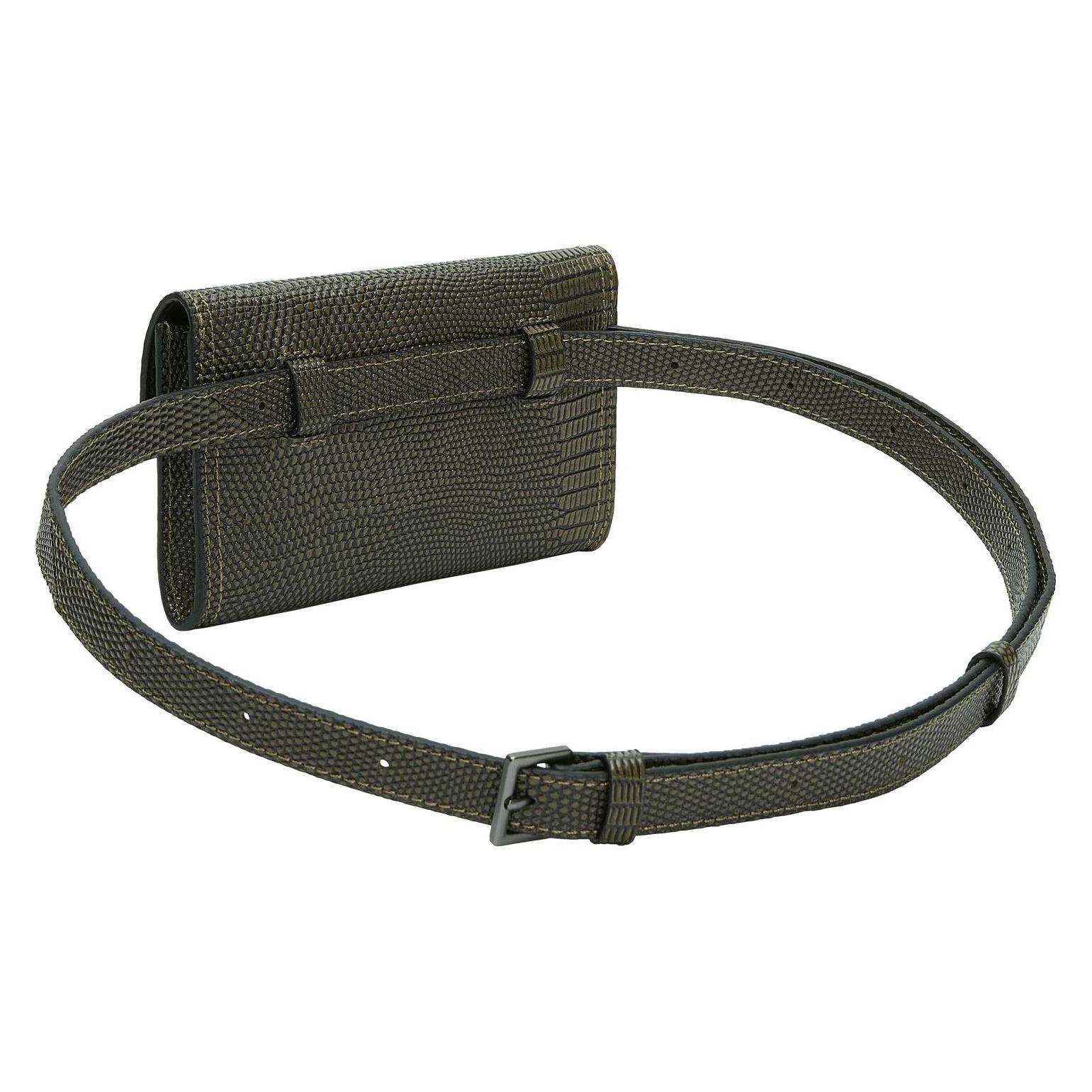 Liebeskind Berlin, Damen, Bauchtasche, Flare Lizard Crossbody, Grün