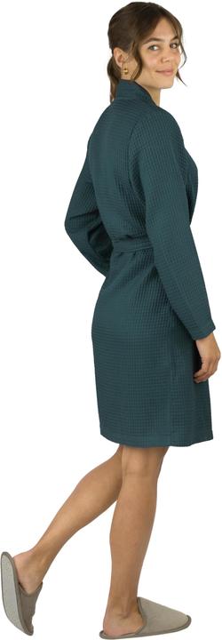 Image du produit Normani Peignoir femme en piqué de bambou gaufré Manisa - 9629 (XS)