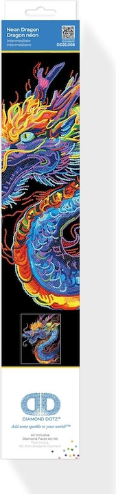Produktbild Diamond Dotz Diamond Painting Neon Drache