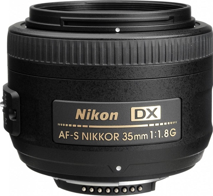 Image du produit Nikon AF-S Nikkor 35mm f/1.8G DX (Nikon F, APS-C / DX)