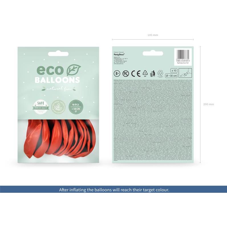 Thumbnail - Partydeco Luftballons korallen rot Eco
