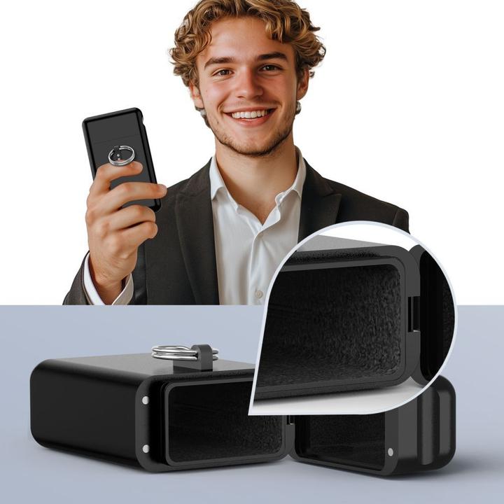 Actual product image Tech-Protect RFID Signal Blocker Case Faraday Cage Tech Protect Cover Black