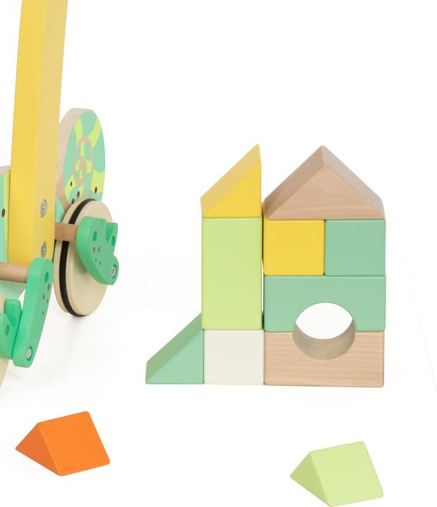 Immagine prodotto Classic World Lauflernwagen mit Bausteinen